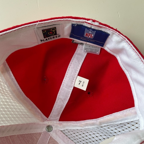 NFL Kansas City Chiefs Fitted Flat Brim Hat Player #31, NWT - Picture 4 of 4